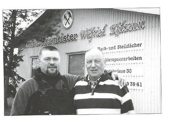 Bodo und Wilfried Kidszun - Dachdecker Stralsund